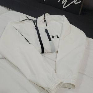 UA White Windbreaker-Incorrectly Sized